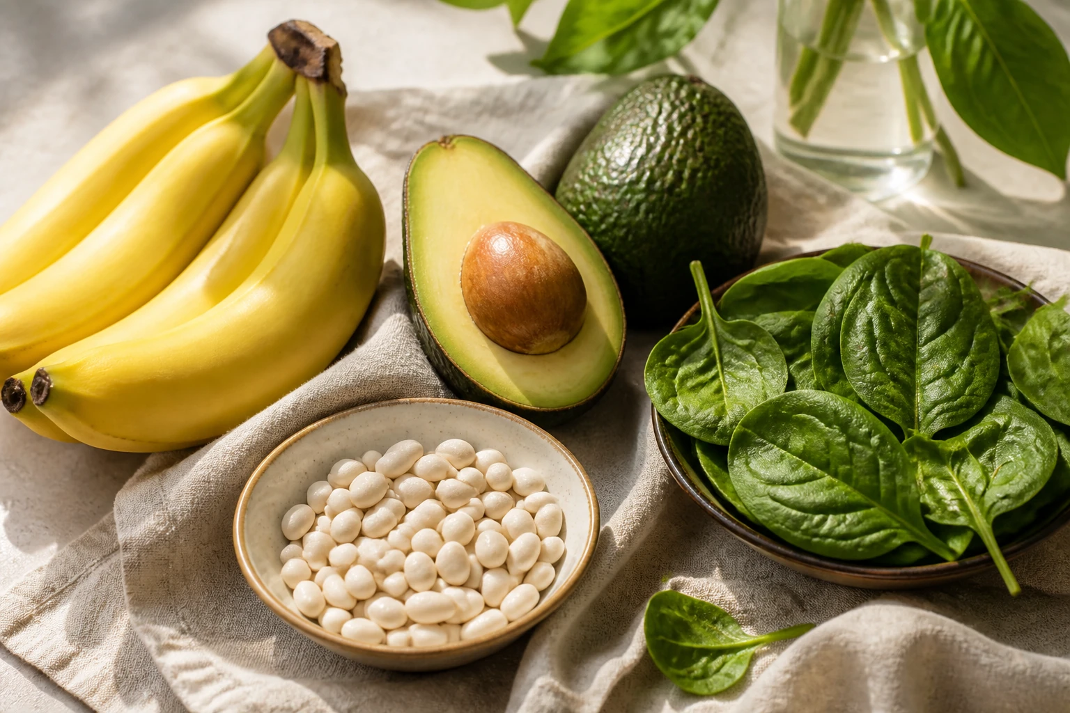 Potasio e hipertensión: alimentos útiles y sal consciente