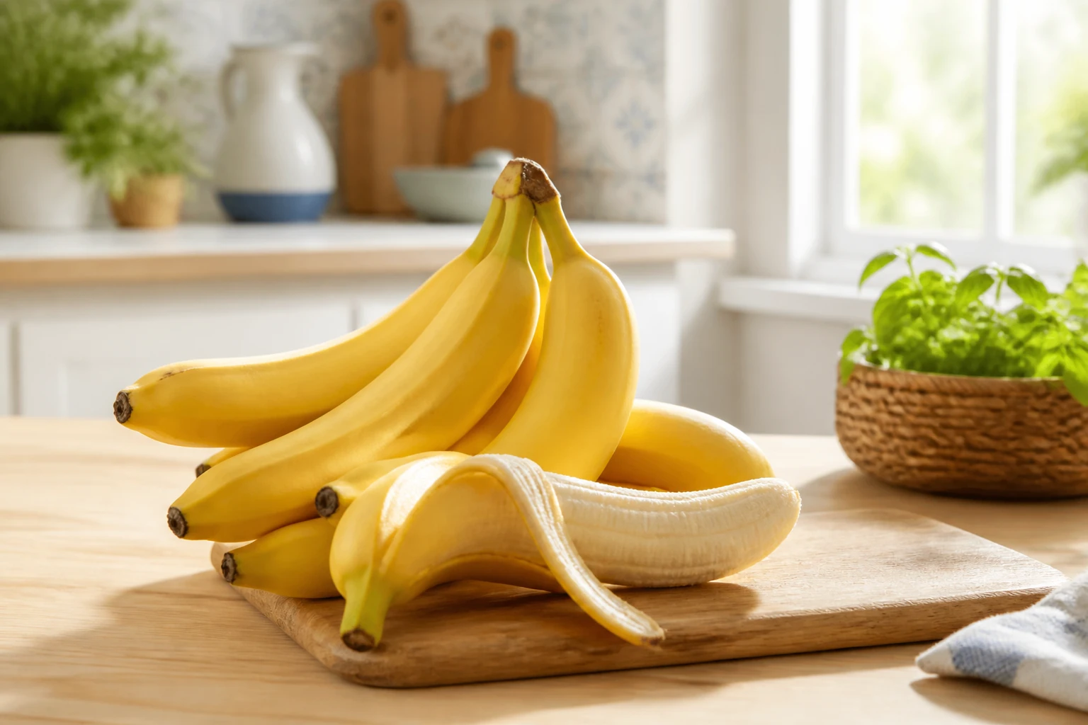 Calorías del plátano por unidad y por 100 g
