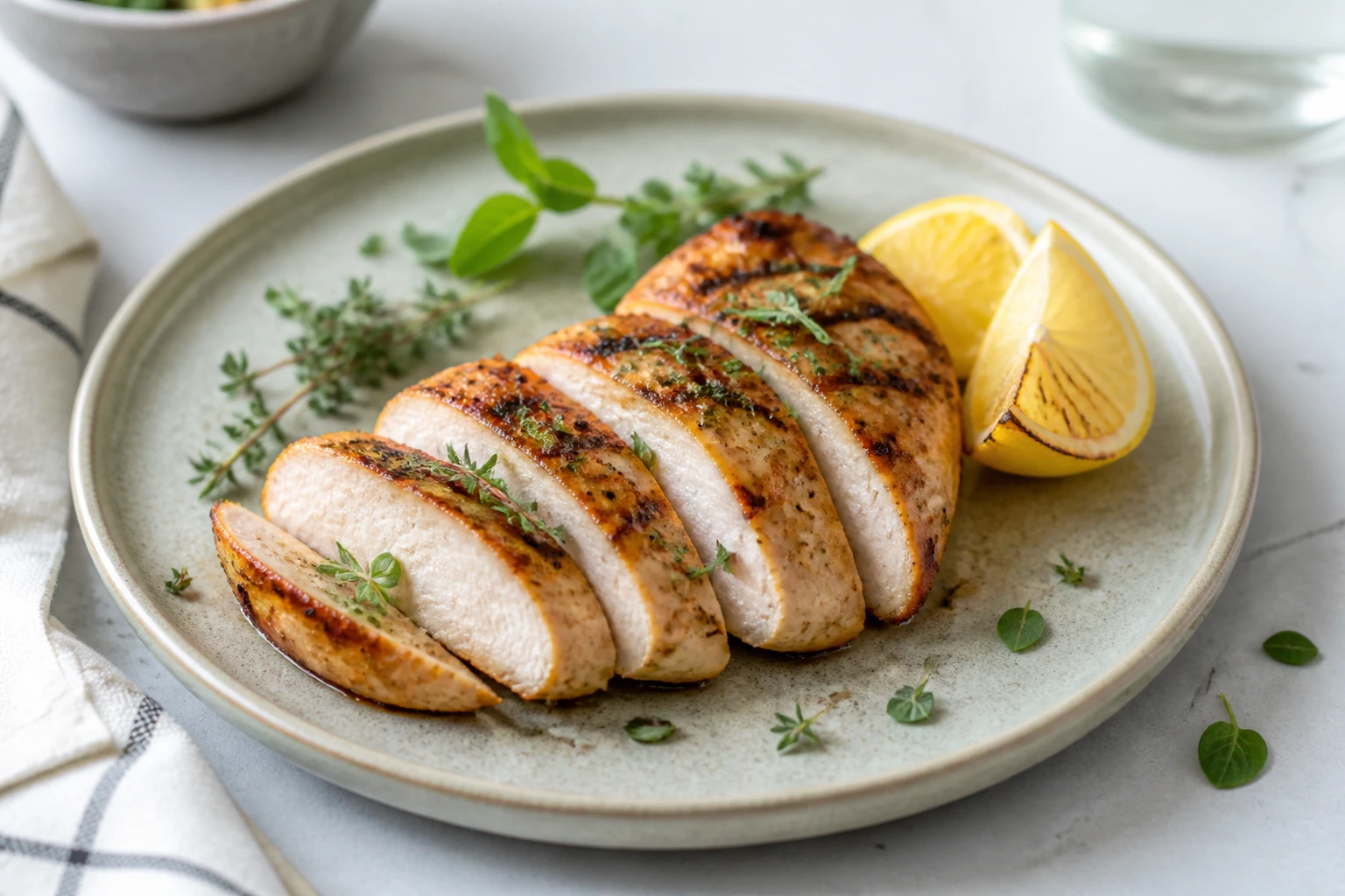 Calorías de la pechuga de pollo