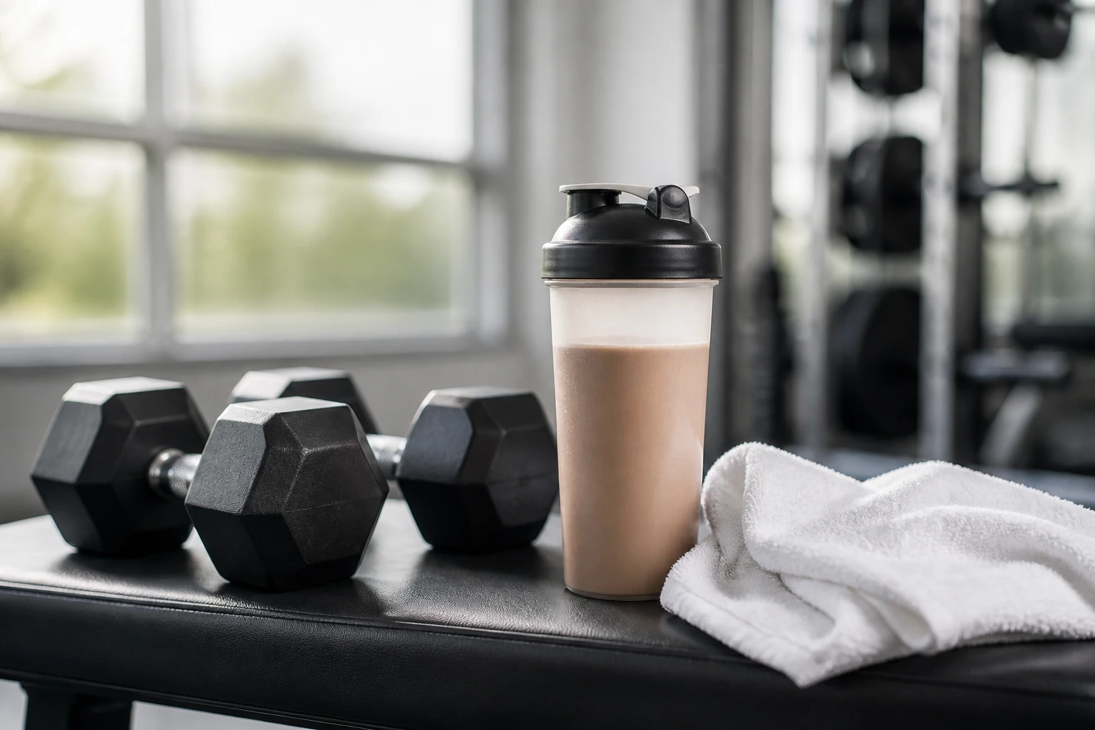 Proteína antes o después de entrenar