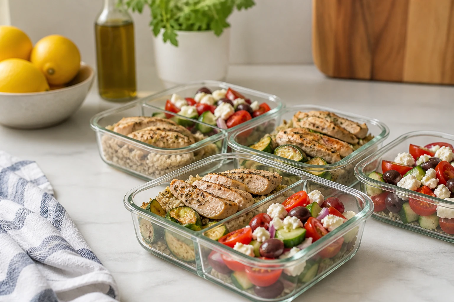 Meal prep saludable: cómo empezar